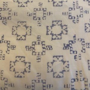 Kerry Cassill twin block print duvet